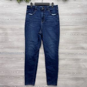 American Eagle Womens Size 12 Regular Curvy Super Hi Rise Jegging